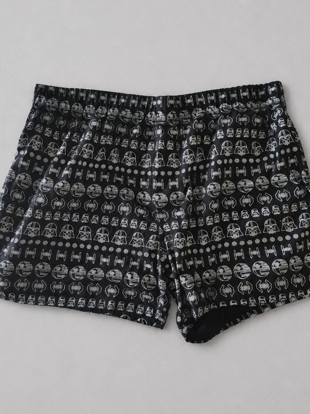 Black Star Wars Patterned  Boxers